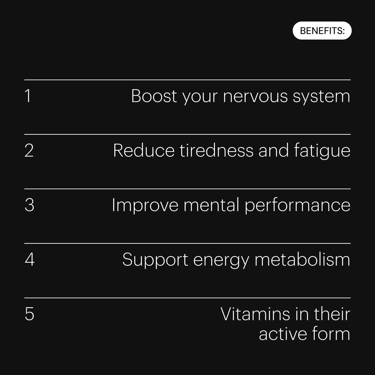 B complex vitamins