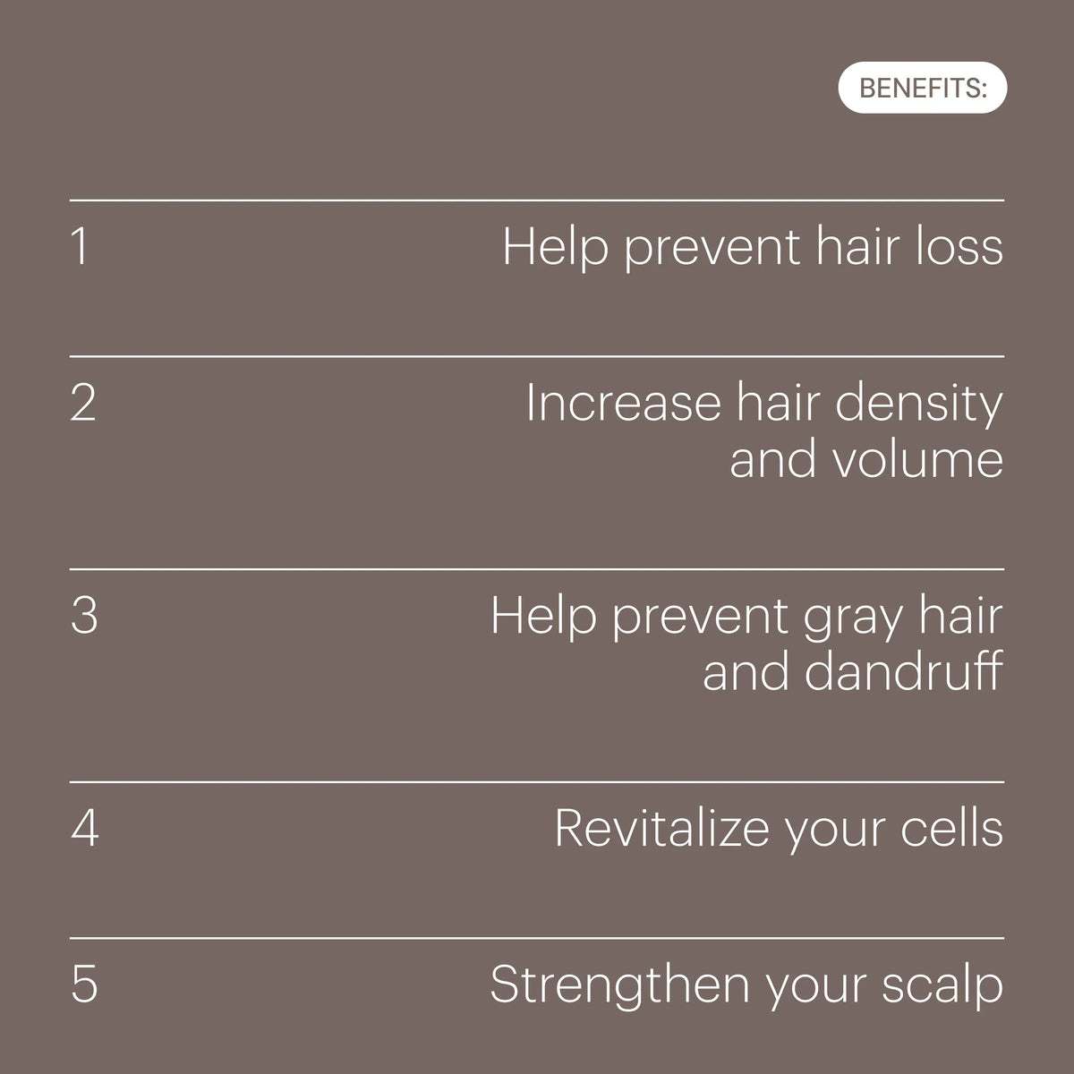 hair support