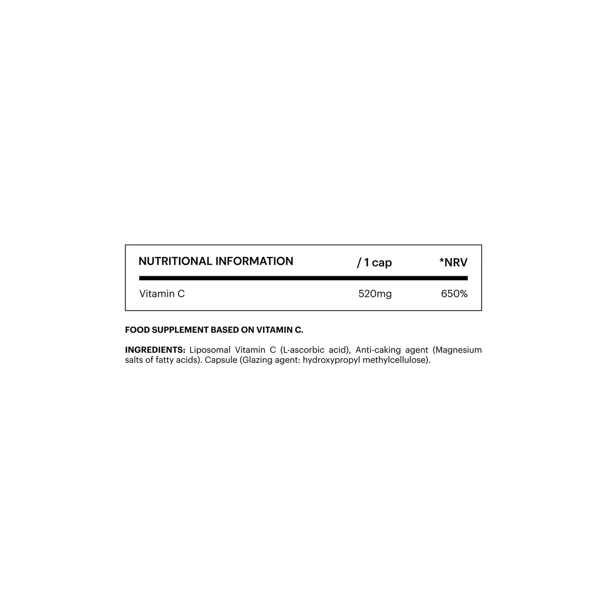 C liposomal vitamins